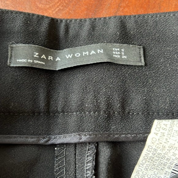 Zara Wide Leg Gaucho Cropped Pant - Picture 3 of 5